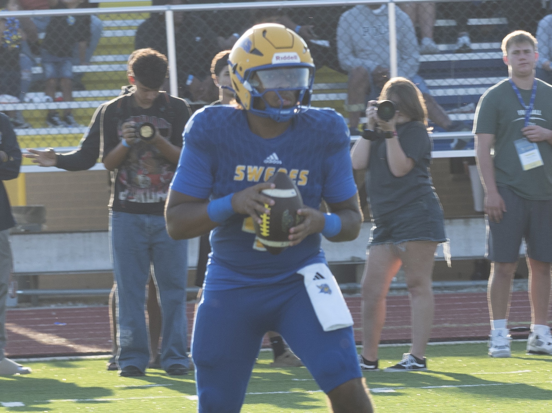 CAVER III CASHES IN WITH 5 TDS; SWEDES OVERCOME 20-POINT DEFICIT FOR THE WIN