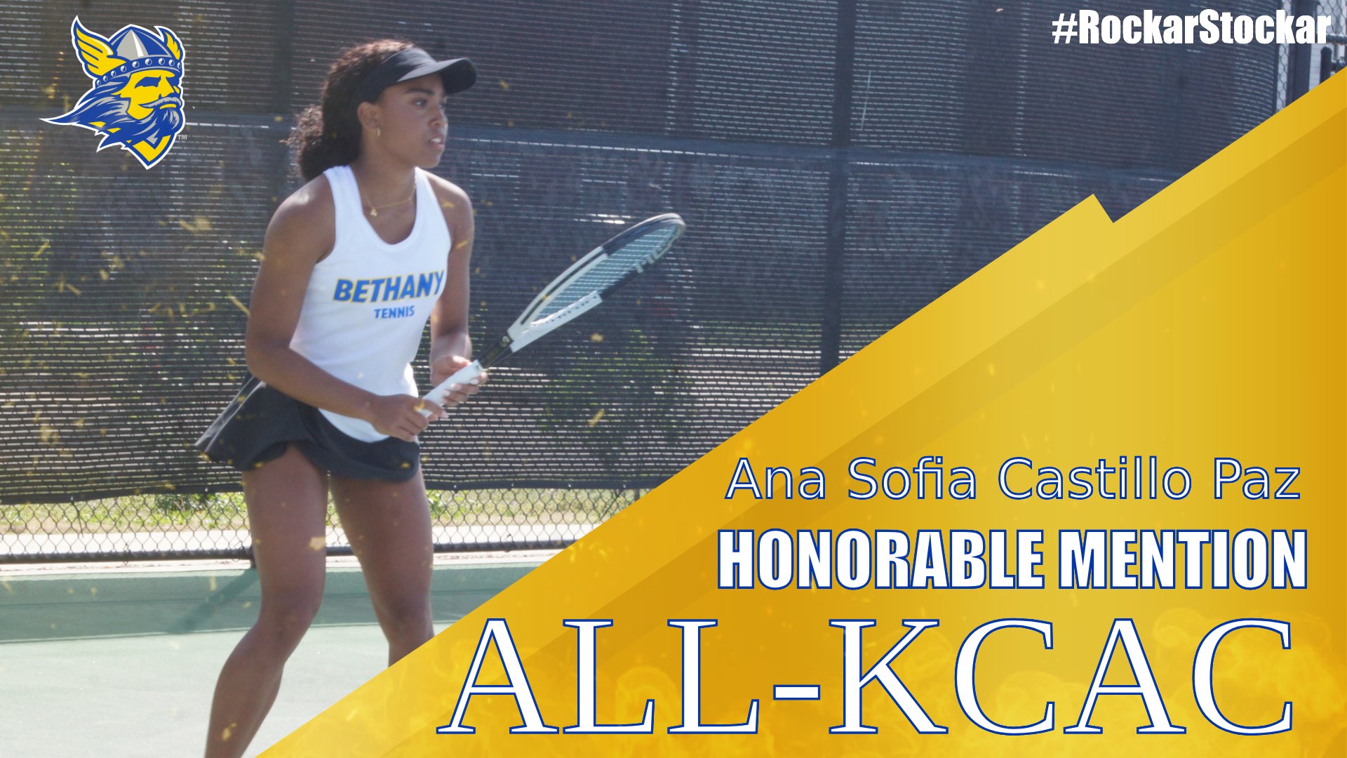 CASTILLO PAZ EARNS ALL-KCAC WOMEN’S TENNIS HONORS