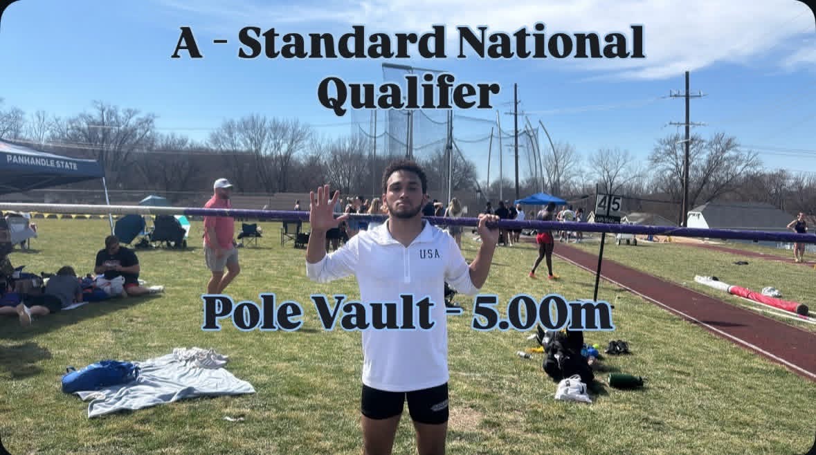 BRICE OPENS OUTDOOR SEASON WITH AN A-STANDARD QUAIFICATION
