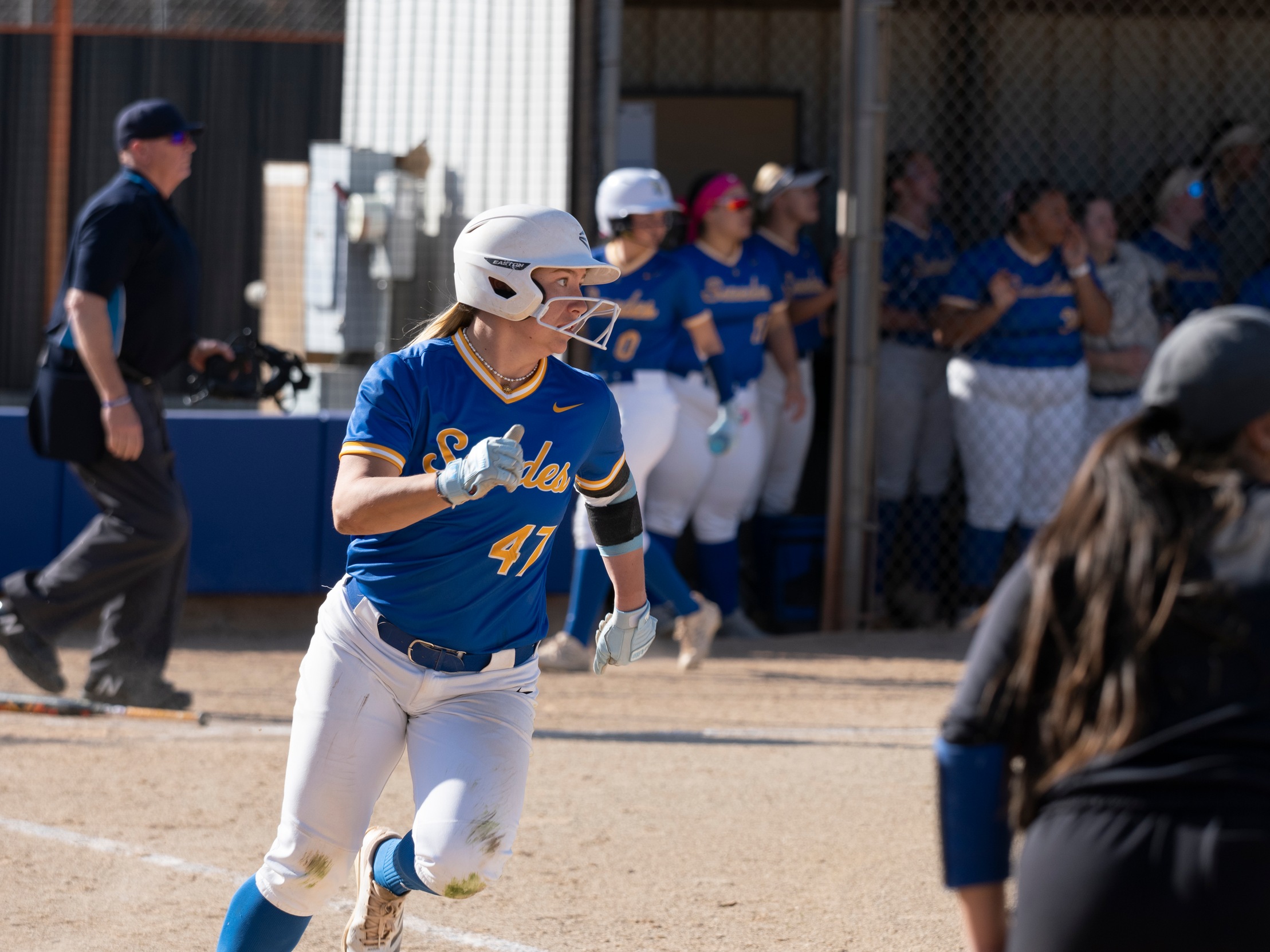 BAKER RECORDS 200TH CAREER STRIKEOUT IN SPLIT WITH BULLDOGS