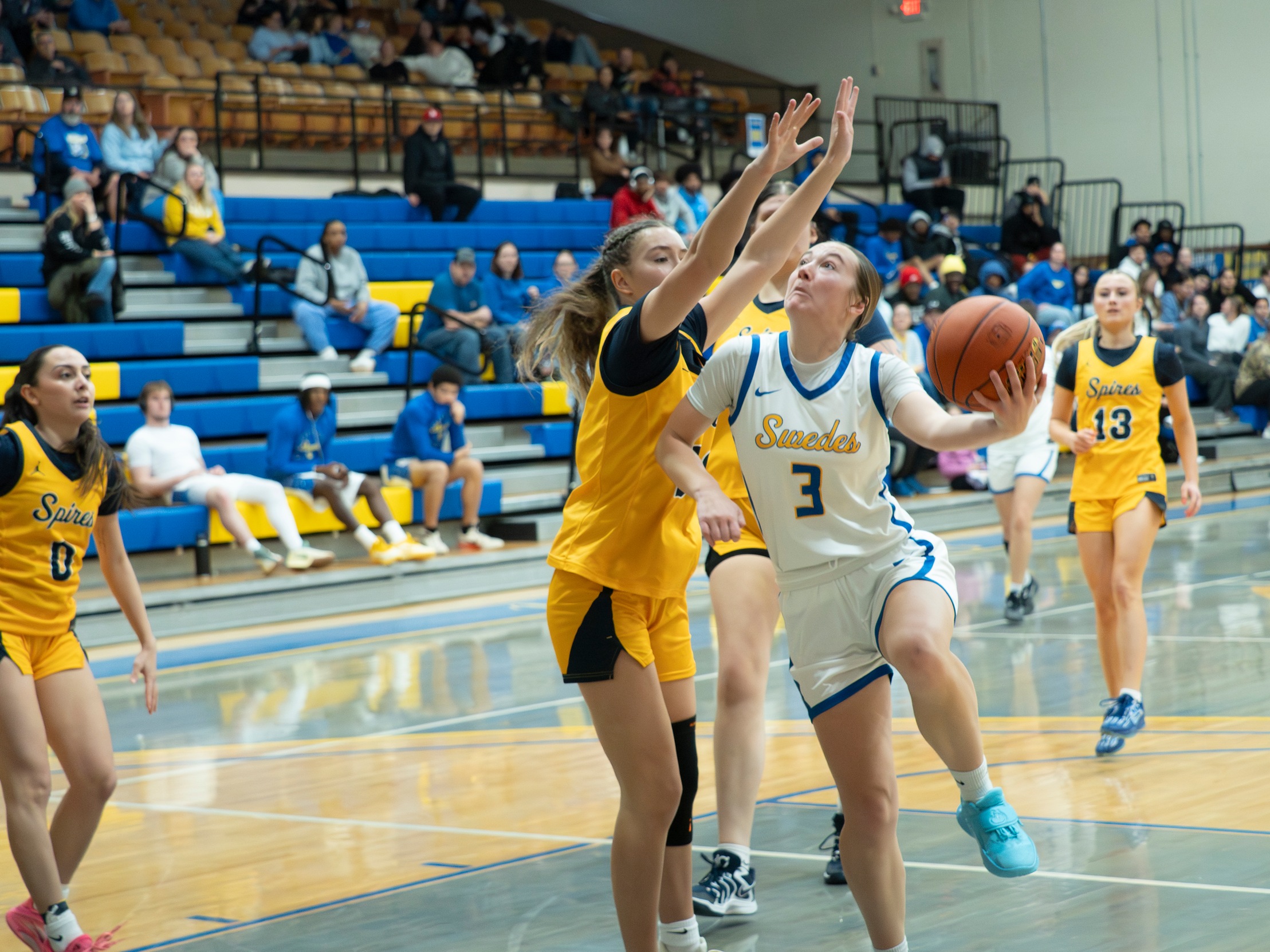 SWEDES COMPLETE SEASON SWEEP OVER EAGLES