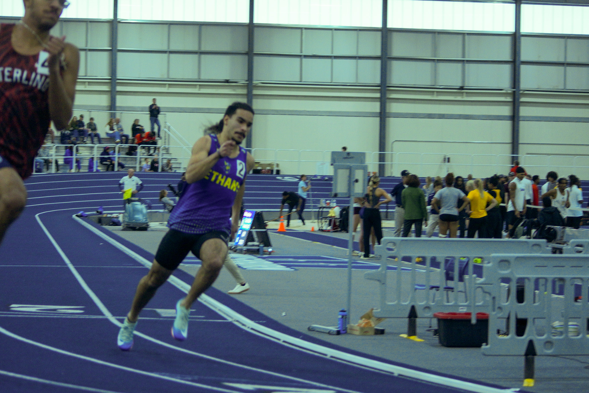 BRICE NETS GOLD; SWEDES COMPETE IN KCAC INDOOR CHAMPIONSHIPS